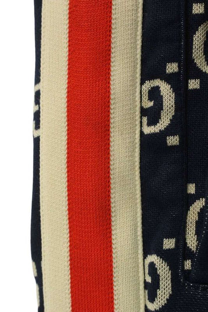 Gucci 496920 X9v05 GG Jacquard Jogging Track Long Pants Men's XS