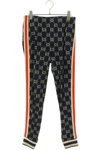 Gucci 496920 X9v05 GG Jacquard Jogging Track Long Pants Men's XS