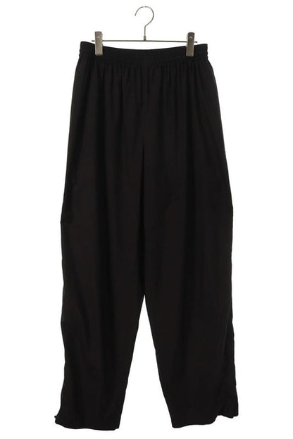 Balenciaga 21SS 642338 Tjo82 Sporty B Logo Embroidered Nylon Track Long Pants