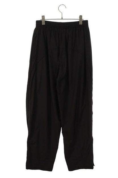 Balenciaga 21SS 642338 Tjo82 Sporty B Logo Embroidered Nylon Track Long Pants