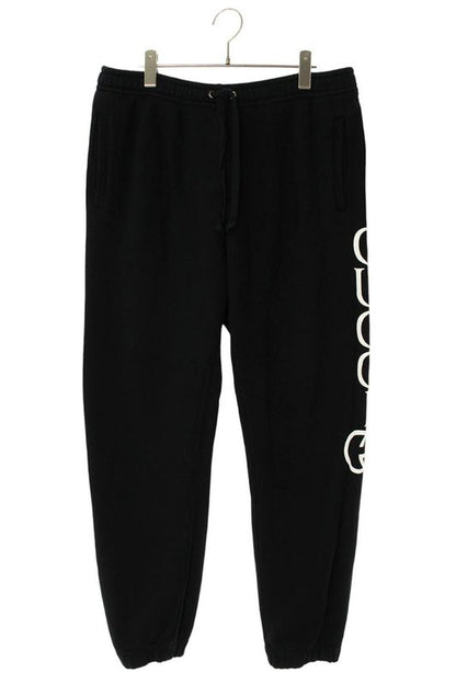 Gucci 497252 X3q37 Logo Print Sweatpants Men's XL
