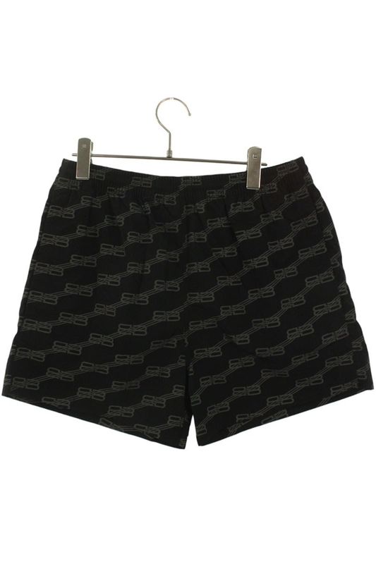 Balenciaga 698319 4c0b2 Bbmonogram Nylon Shorts Men's S