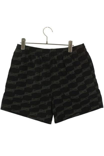 Balenciaga 698319 4c0b2 Bbmonogram Nylon Shorts Men's S
