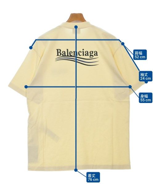Balenciaga T-shirt Cut And Sewn Men's