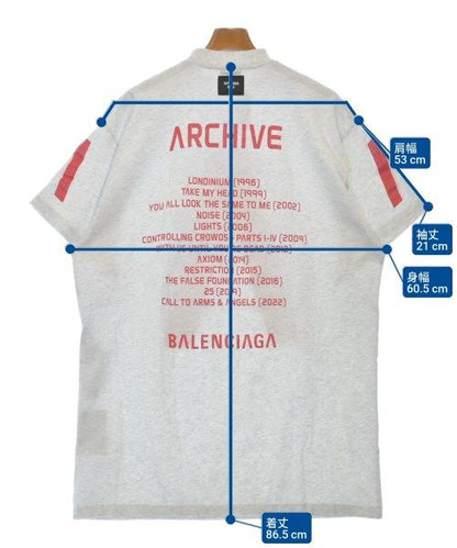 Balenciaga T-shirt Cut And Sewn Men's