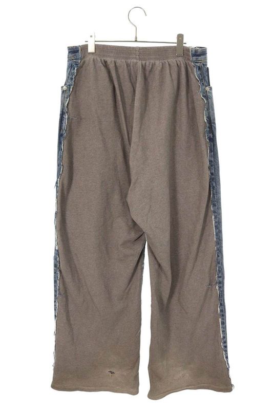 Balenciaga 738751 Tnw01 Sweatshirt Switch Hybrid Wide Denim Pants Men's M