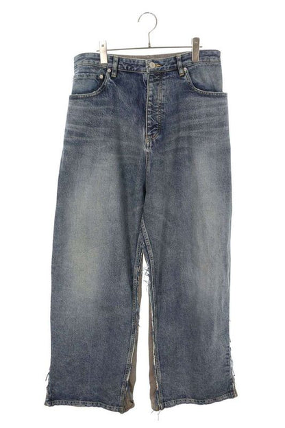 Balenciaga 738751 Tnw01 Sweatshirt Switch Hybrid Wide Denim Pants Men's M
