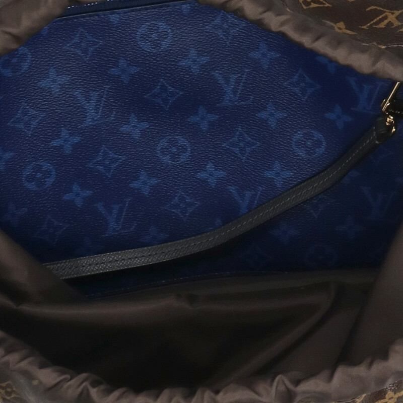 Louis Vuitton M43852 Cabas Light Monogram Pacific Tote Bag Men's