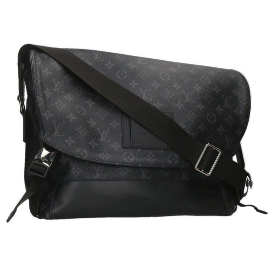 Louis Vuitton M40510 Messenger Voyage MM Monogram Eclipse Shoulder Bag Men's
