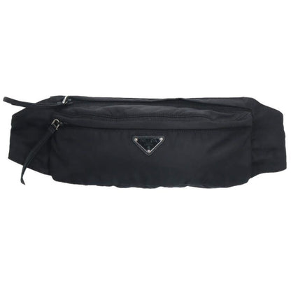 Prada 1bl011 Triangle Plate Nylon Waist Bag Men's