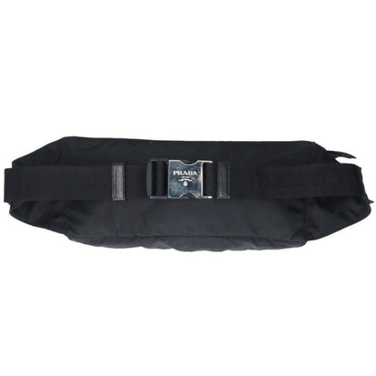 Prada 1bl011 Triangle Plate Nylon Waist Bag Men's
