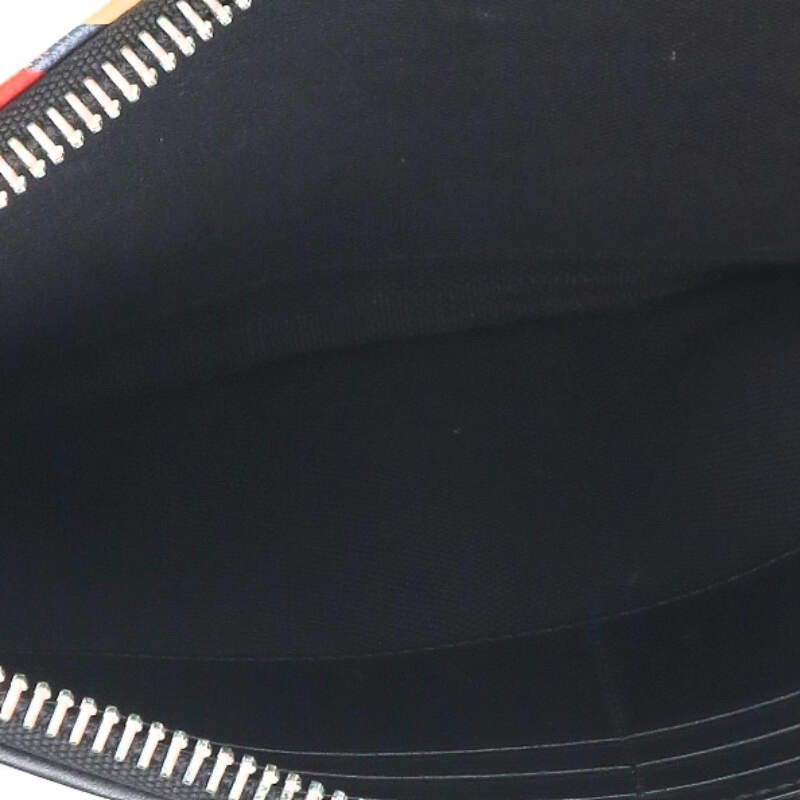 Gucci 496346 GG Supreme Night Courier Clutch Bag Men's