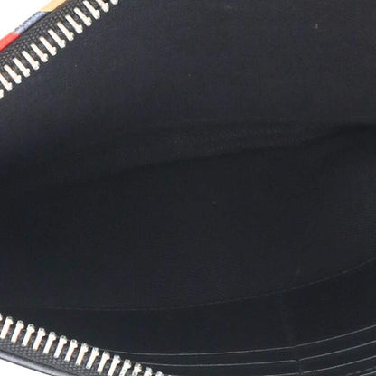 Gucci 496346 GG Supreme Night Courier Clutch Bag Men's