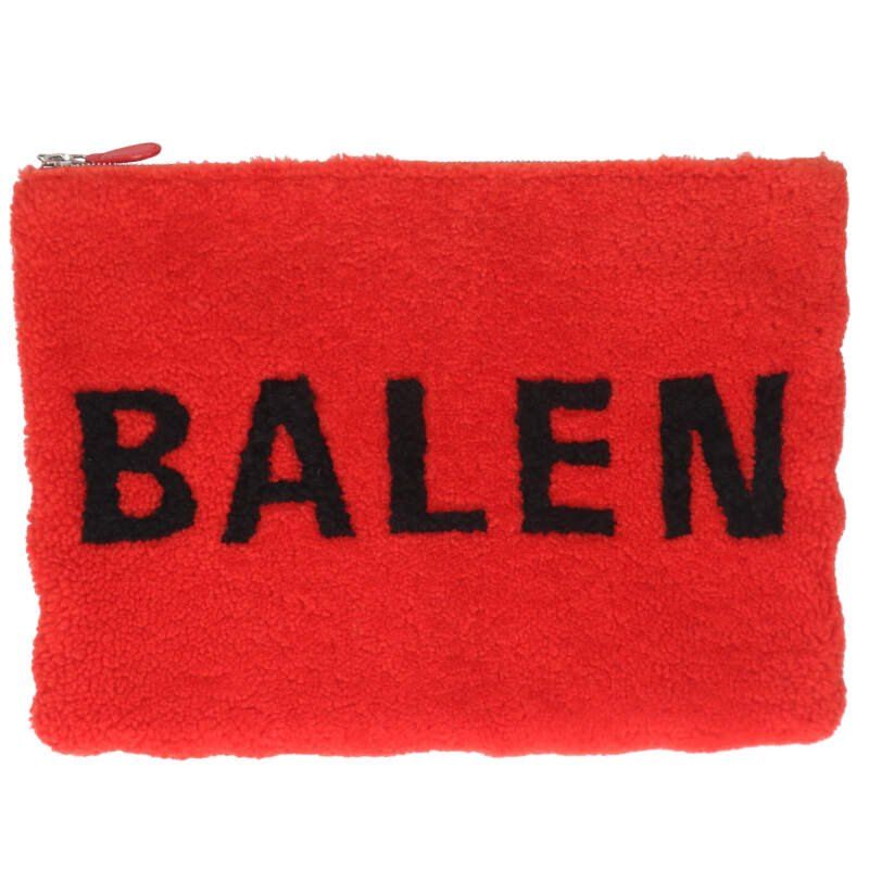 Balenciaga 492681 Logo Bore Clutch Bag For Men