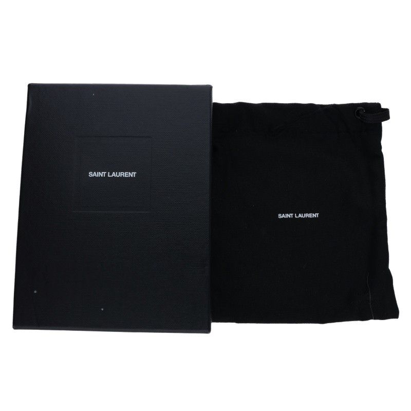 Saint Laurent Paris Cassandra Logo Necklace Men's