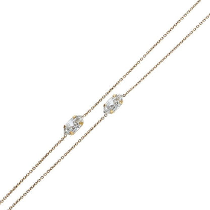 Saint Laurent Paris Cassandra Logo Necklace Men's