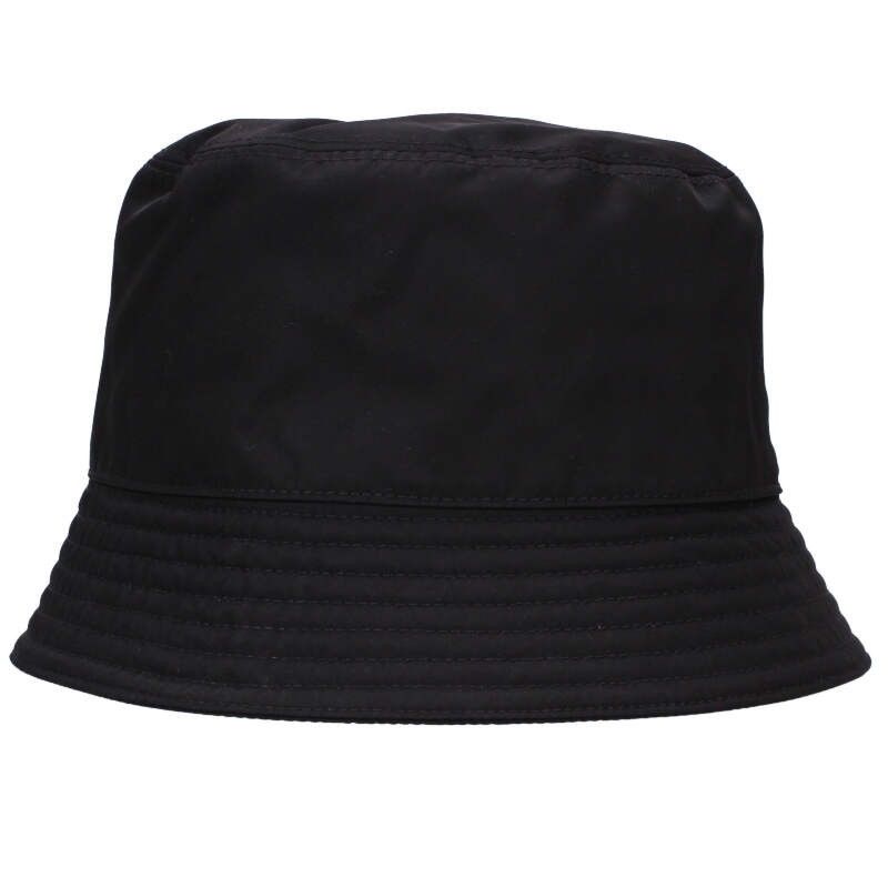 Prada 2hc137 Re-nylon Triangle Plate Nylon Bucket Hat Men's L