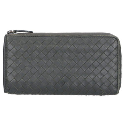 Bottega Veneta Intrecciato Leather Long Wallet For Men