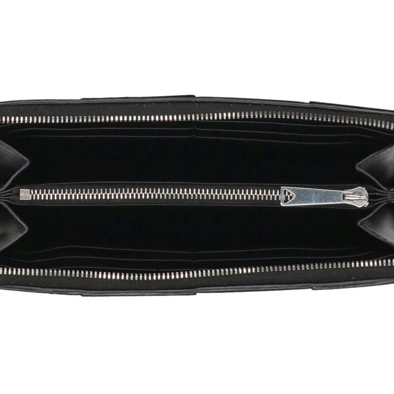 Bottega Veneta Cassette Zip Around Wallet Intrecciatoleather Wallet Men's