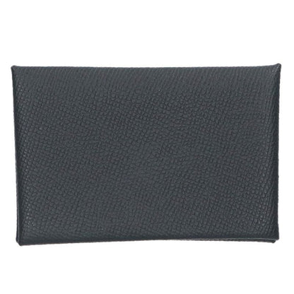 Hermes Galvi W Engraved Leather Coin Case Men's