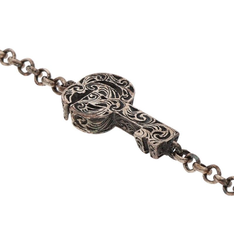 Gucci 632207 GG Key Motif Bracelet Men's