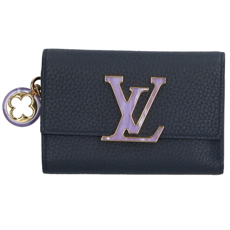 Louis Vuitton M81674 Portefeuille Capucines Compact Taurillon Leather LV Shell