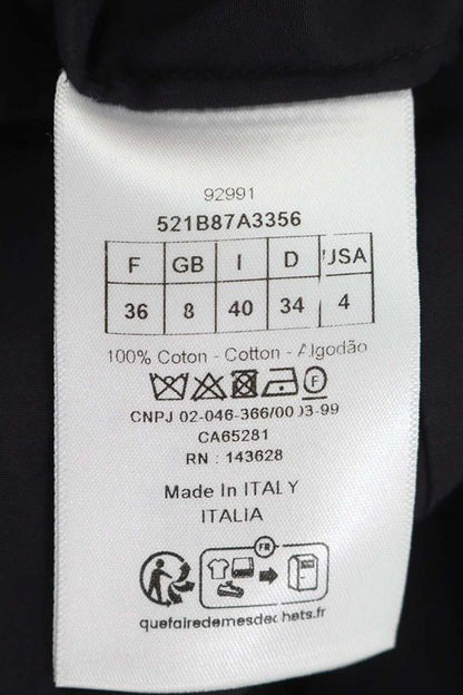 Christian Dior 25SS 521b87a3356 Embroidered Cotton Blouse Women 34