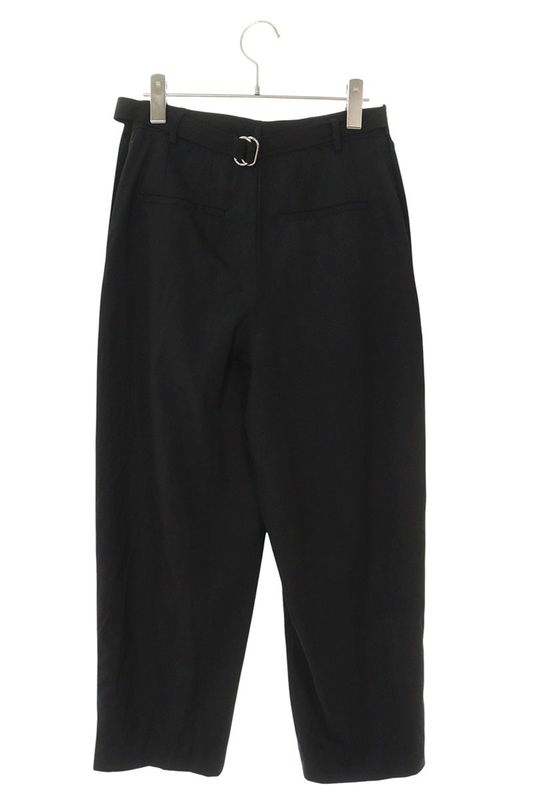 Hermes Back Ring Belted Long Pants Women's 36