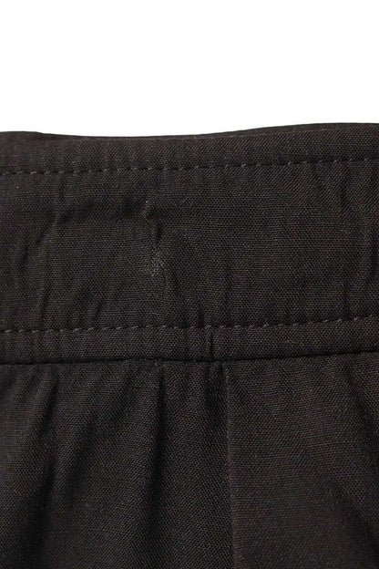 Hermes Back Ring Belted Long Pants Women's 36