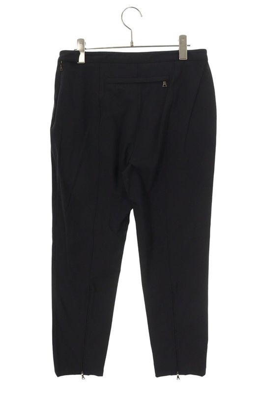 Prada Sport Zip Hem Nylon Stretch Long Pants Women 44