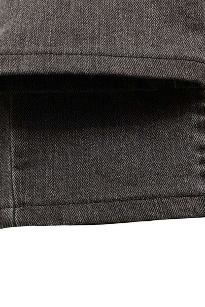 Saint Laurent Paris 342294 Ya28f Zip Pocket Skinny Denim Pants Women 26