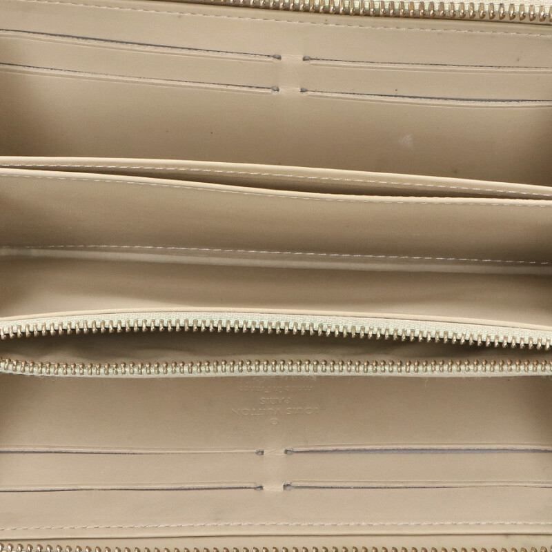 Louis Vuitton Zippy M91470 Monogram Vernis Long Wallet For Women