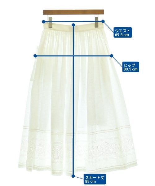 Celine Long Maxi-length Skirt Women's