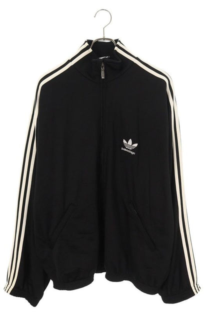 Balenciaga X Adidas 712280 Tmv15 Three Stripes Zip-up Jersey Blouson Men's 2
