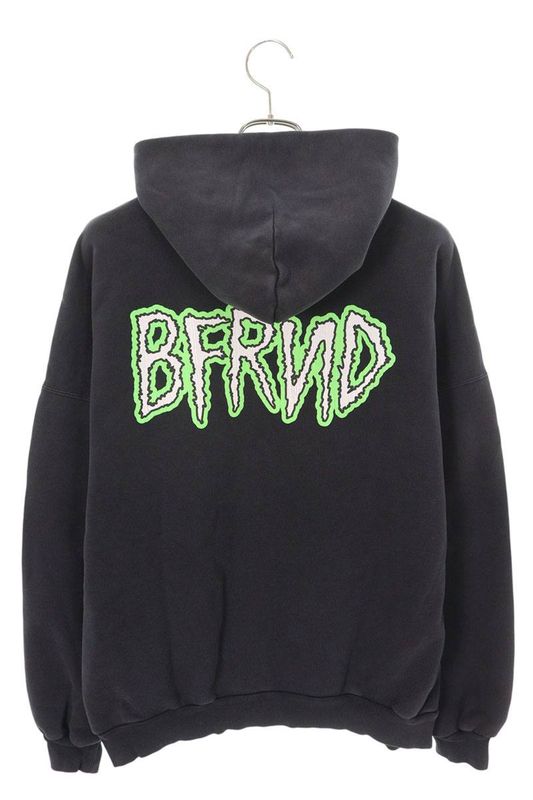 Balenciaga Bfrnd 739024 Tqvg7 Pullover Hoodie With Pass Necklace Men 1