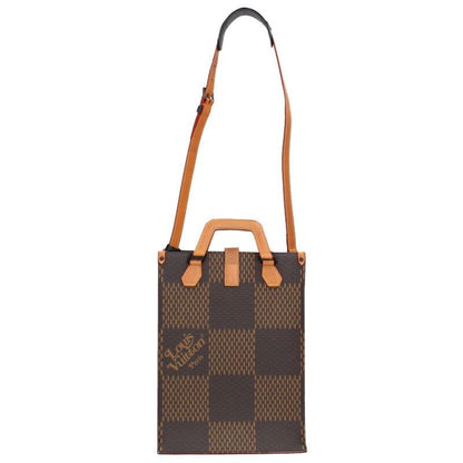 Louis Vuitton N40355 Mini Tote Damier Ebene Giant Shoulder Tote Bag Men's