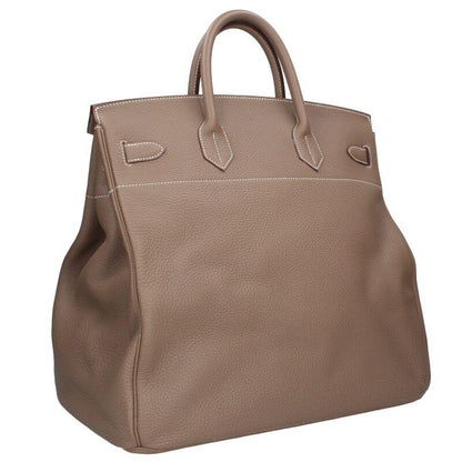 Hermes Haut À Courroies HAC 40 Z Engraved Svhardware Etoupe Togo Handbag Men 40