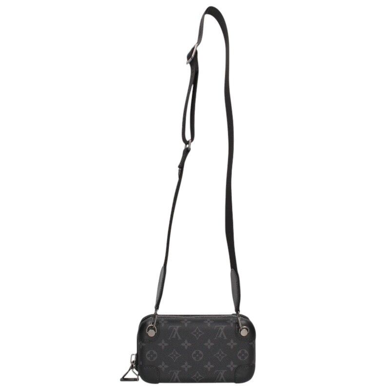 Louis Vuitton Horizon Clutch M45579 Monogram Eclipse Shoulder Bag Men's