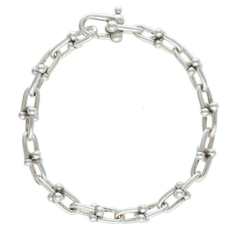 Tiffany & Co Hardwear Hardware Small Link Silver Bracelet Men's M