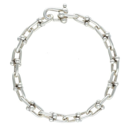 Tiffany & Co Hardwear Hardware Small Link Silver Bracelet Men's M