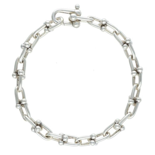 Tiffany & Co Hardwear Hardware Small Link Silver Bracelet Men's M
