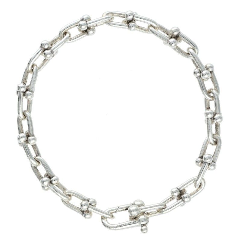 Tiffany & Co Hardwear Hardware Small Link Silver Bracelet Men's M