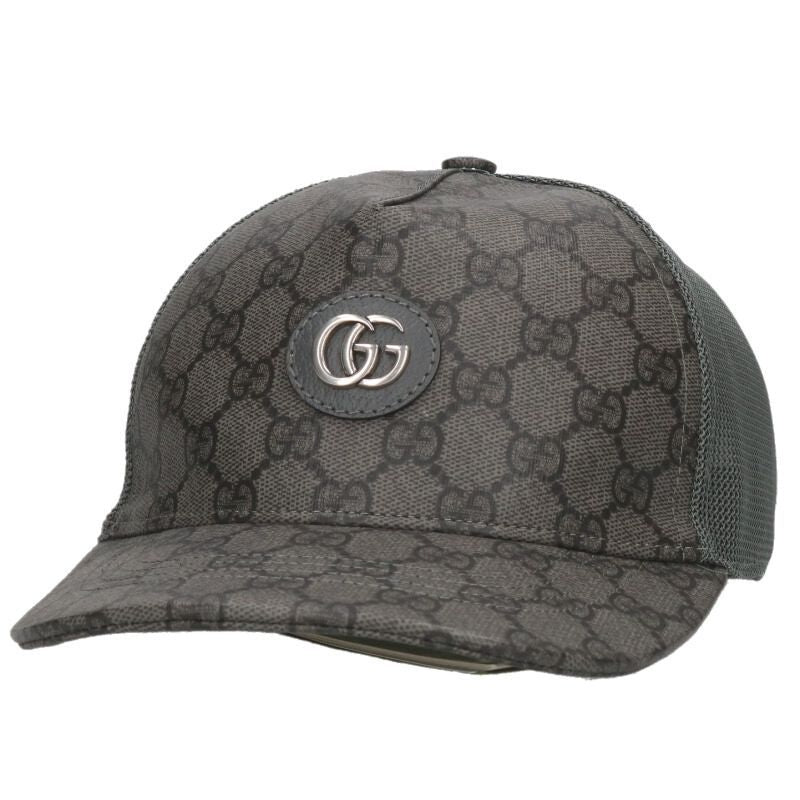 Gucci 733927 4haxn GG Supreme Baseball Hat Men's M