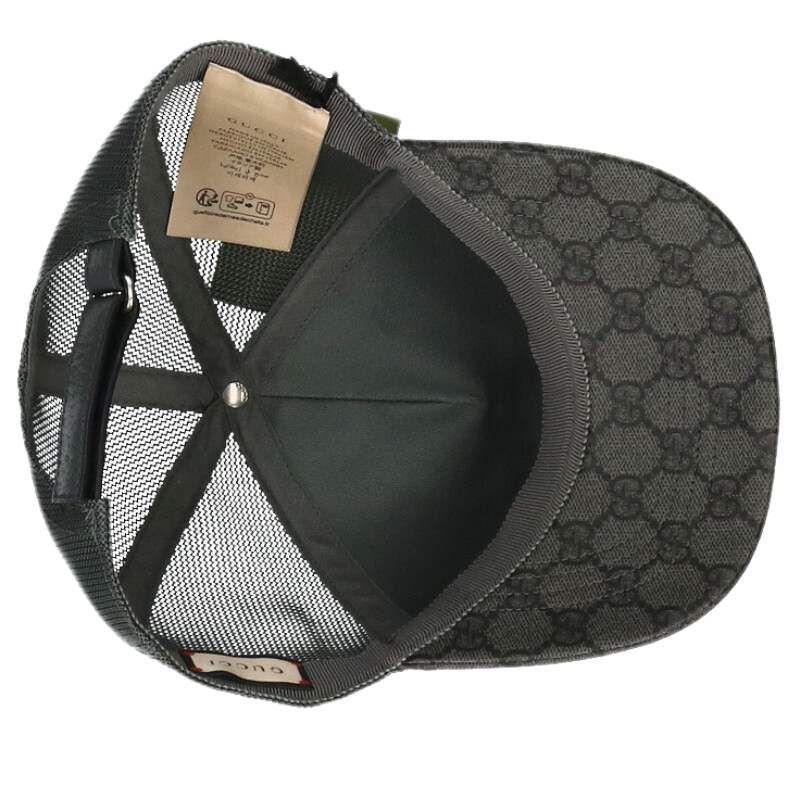 Gucci 733927 4haxn GG Supreme Baseball Hat Men's M