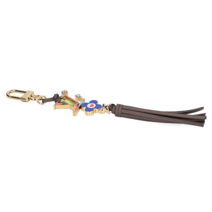 Louis Vuitton M02462 LV X TM Bagcharm Tassel Super Flat LV Hand Flower Bagcharm