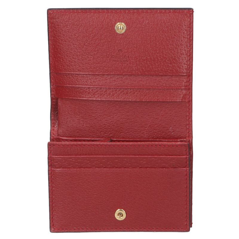 Gucci 474570 Bifold GG Pattern Wallet Women