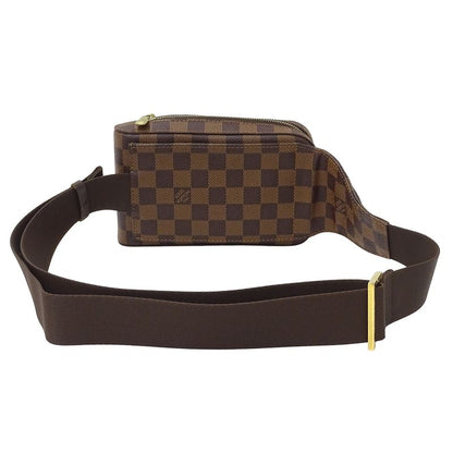 Louis Vuitton Bag Damier Men's Brand Body Bag Waist Bag Geronimos N51994 Brown