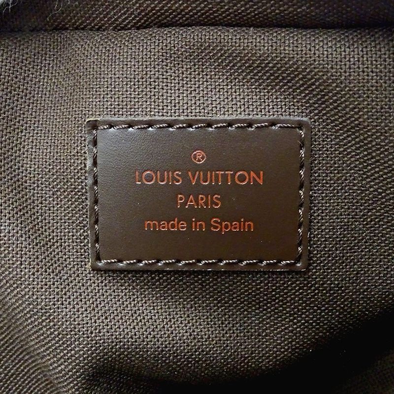 Louis Vuitton Bag Damier Men's Brand Body Bag Waist Bag Geronimos N51994 Brown