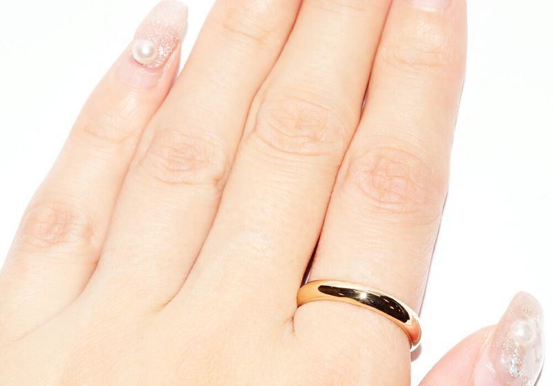 Cartier Ring 18K Yellow Gold Classic Wedding Ring 1895 Wedding Ring Width 35mm