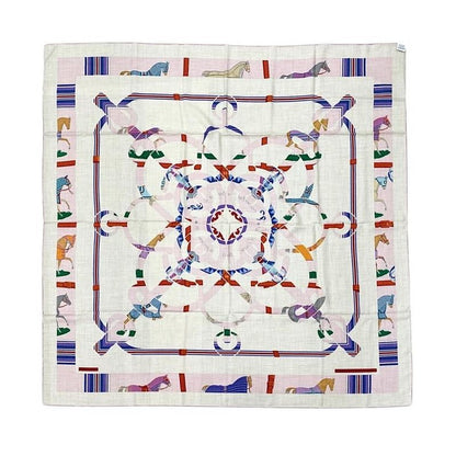 Hermes Shawl Carre Geant140 Eperon D'or Et Tenues de Jour H244216s 01 Natural